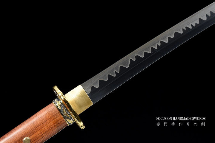 Hand Forged 1095 High Carbon Taichi Blade Katana Sword Rosewood