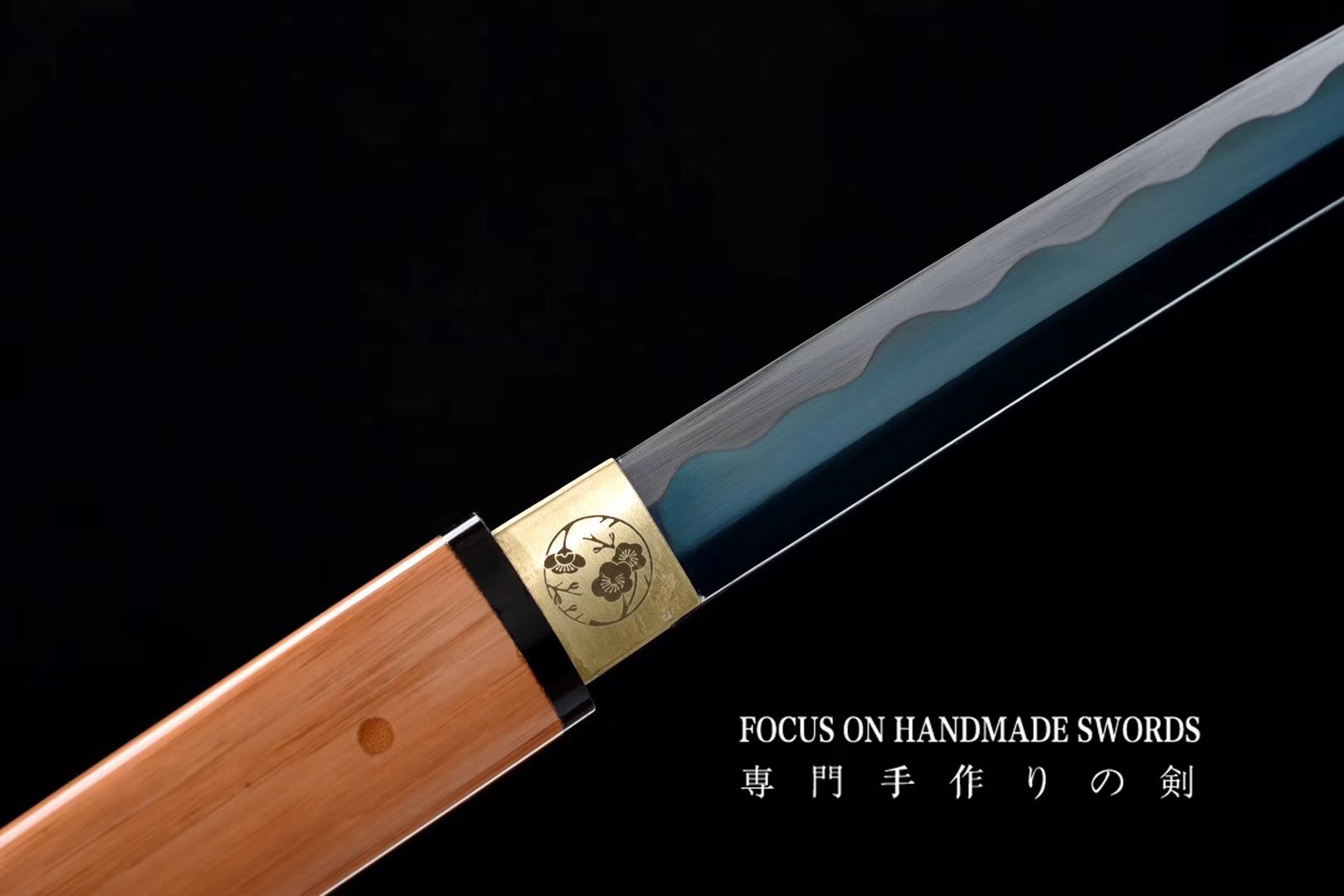 Traditional Hand Forged Shirasya 1095 High Carbon Steel Samurai Katana